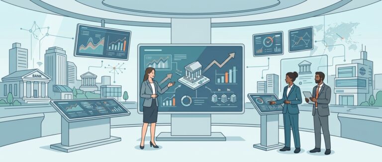 Korea's open banking market dynamics illustration